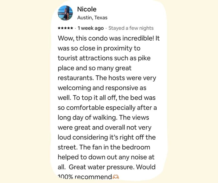 Apartment in Seattle, US