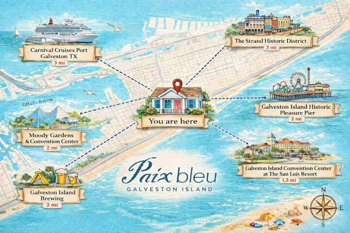 House in Galveston, US