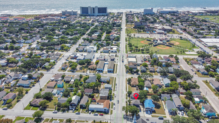 House in Galveston, US