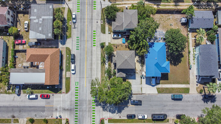 House in Galveston, US
