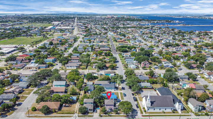 House in Galveston, US