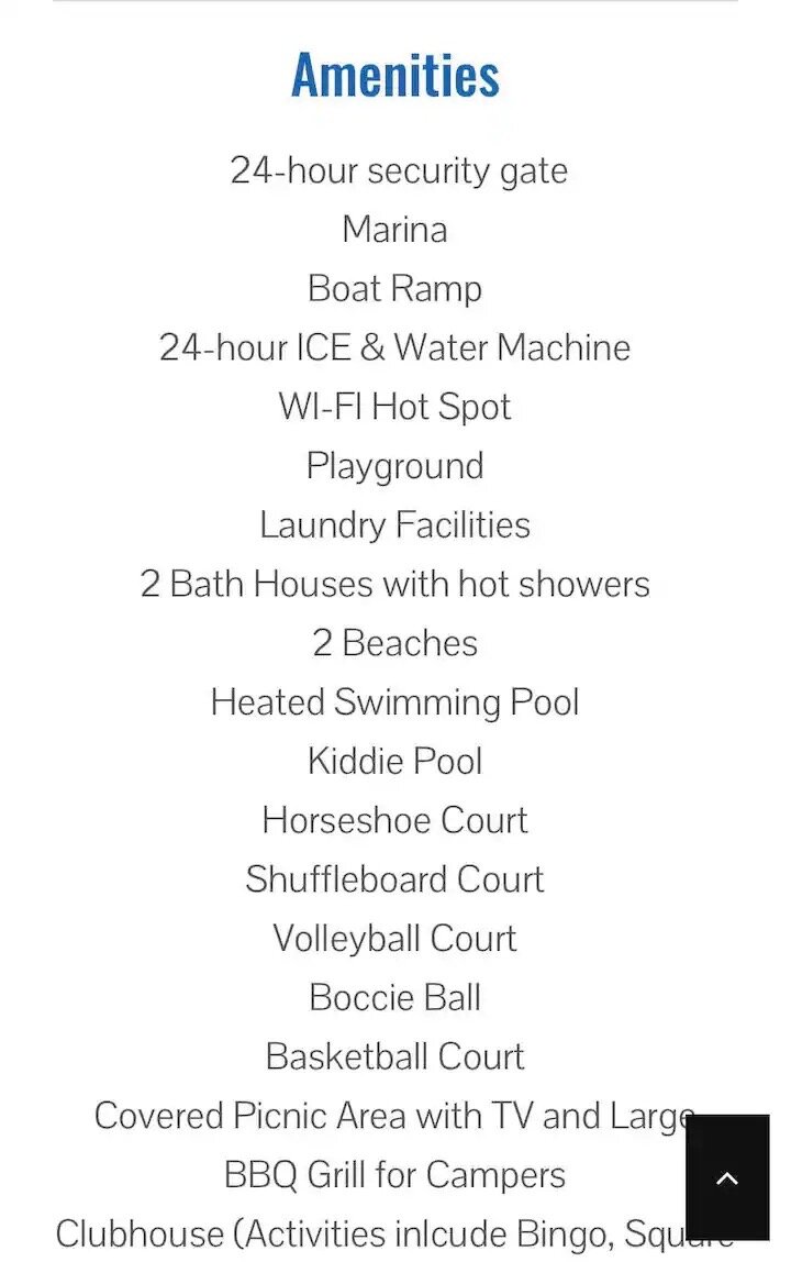 Recreational vehicle in Key Largo, US