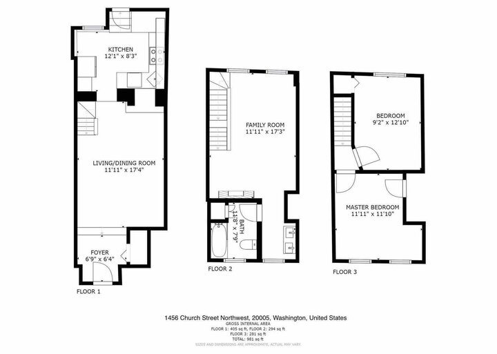 Townhouse in Washington, US