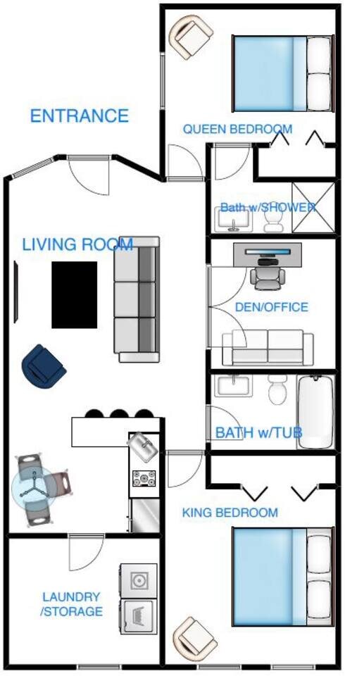 Guest suite in Washington, US