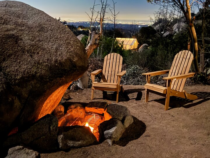 Campground in Fallbrook, US