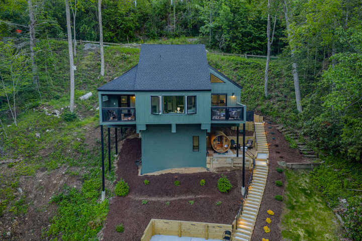 House in Sugar Mountain, US