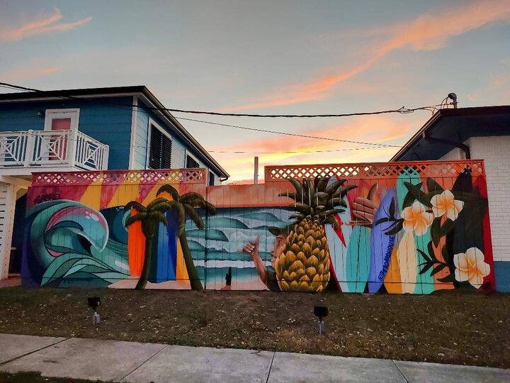 House in Galveston, US