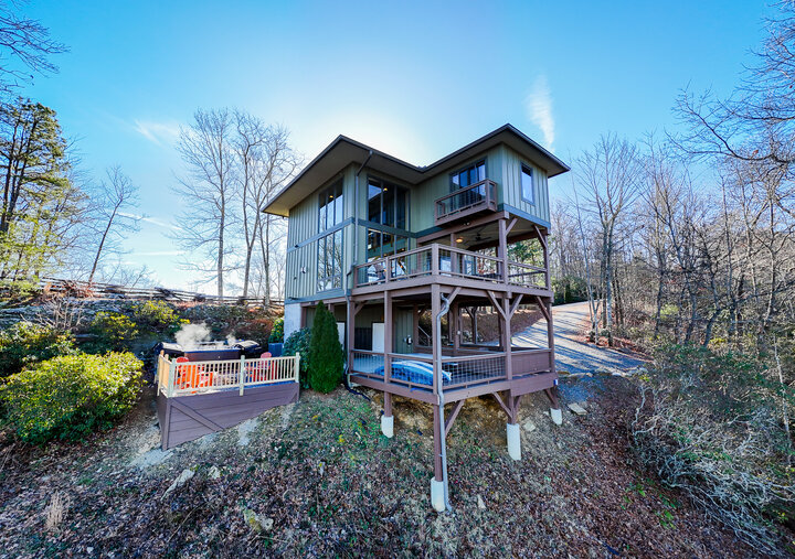 House in Bryson City, US