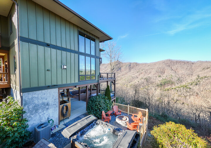 House in Bryson City, US