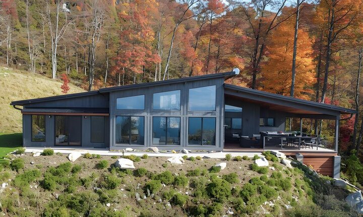 House in Bryson City, US