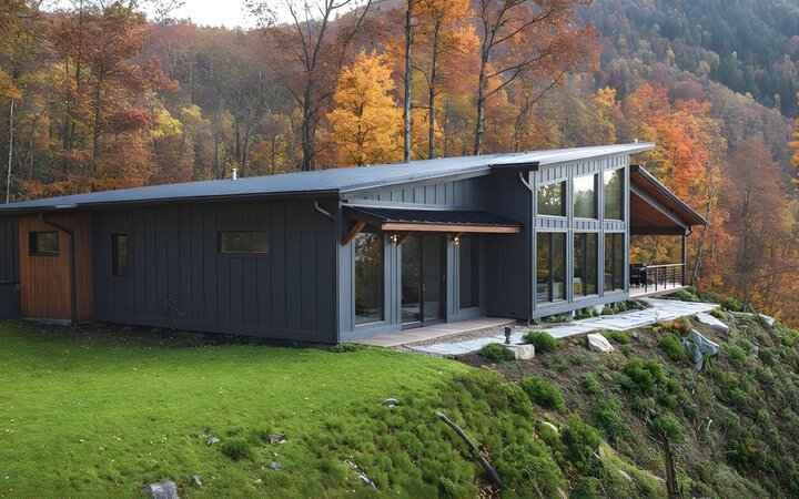 House in Bryson City, US