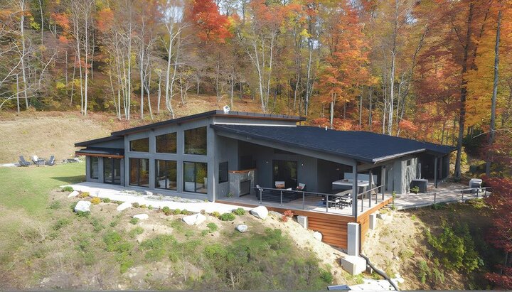 House in Bryson City, US