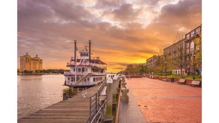 House in Savannah, US