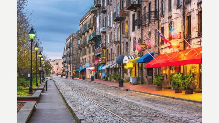 House in Savannah, US