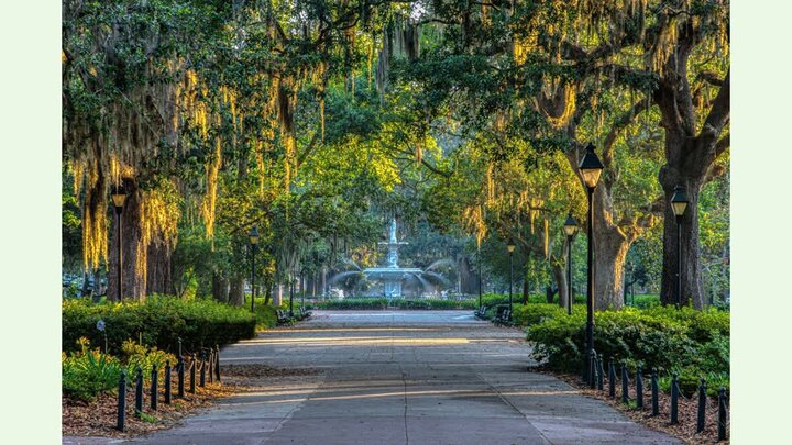 House in Savannah, US