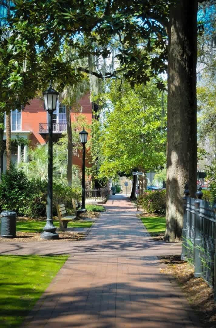 House in Savannah, US