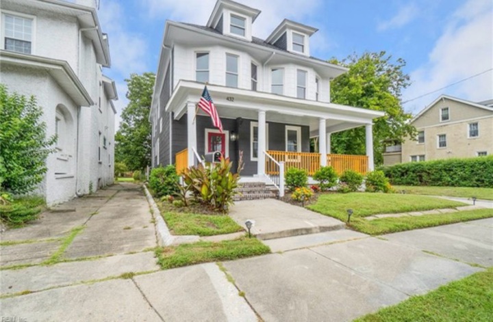 House in Norfolk, US